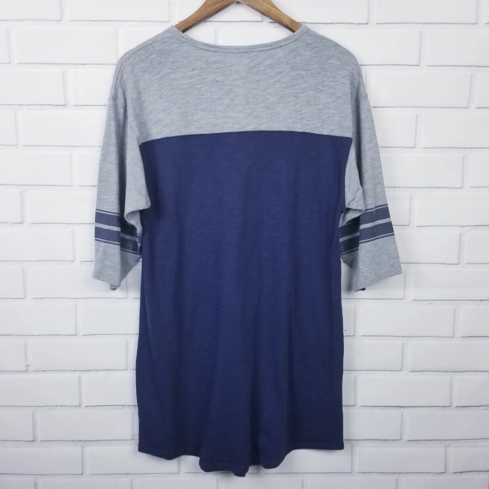 Womens 3/4 Sleeve Oversized‎ Night Shirt Pajamas